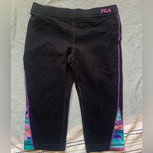Fila workout capri pants